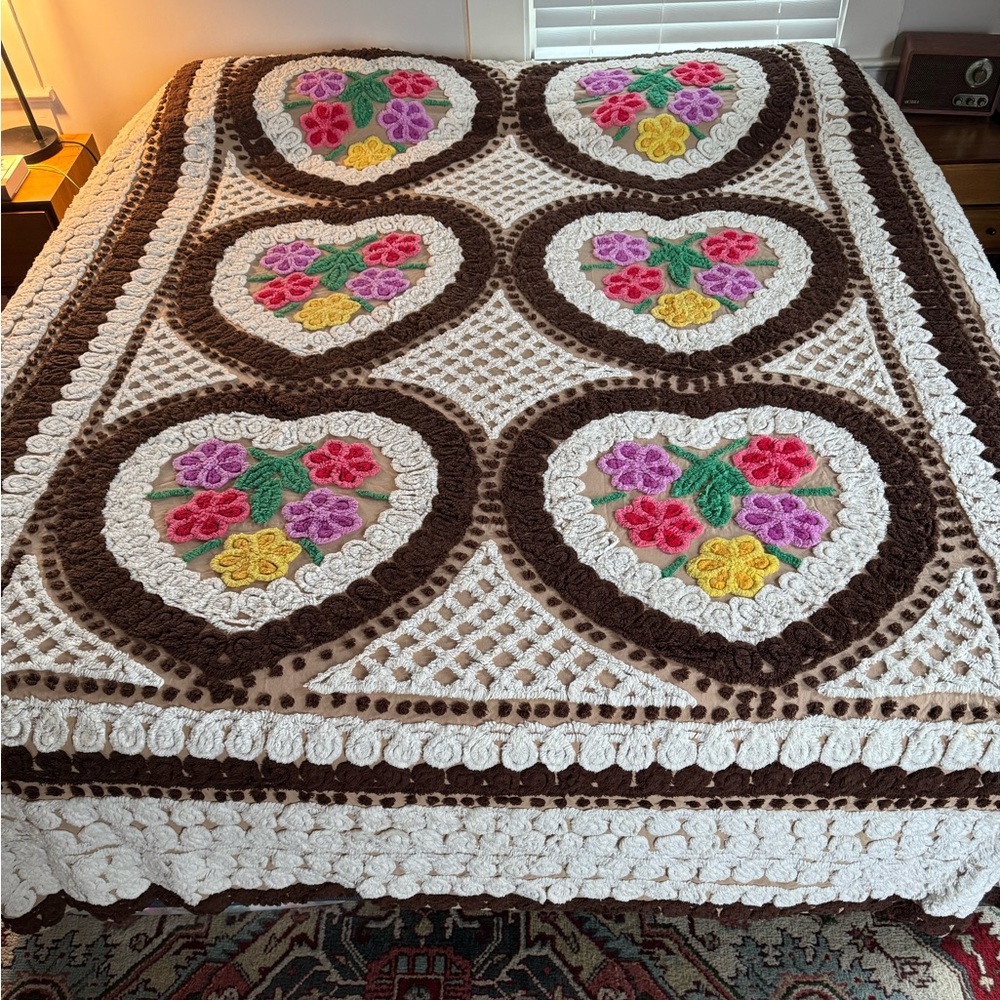 Vintage Chenille Bedspread